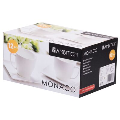 Serwis kawowy 12-elementowy Monaco AMBITION
