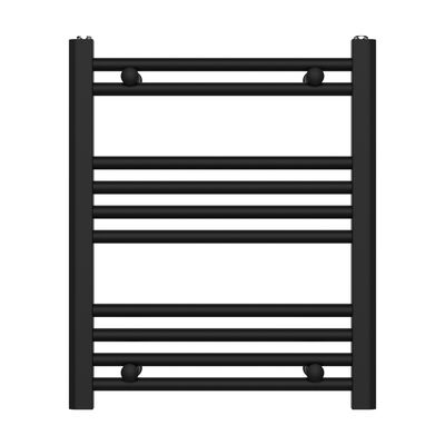 Grzejnik łazienkowy czarny mat 60 x 50 cm GO/ON!