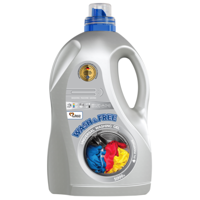 Żel do prania uniwersalny WASHFREE 143 prania 5000 g