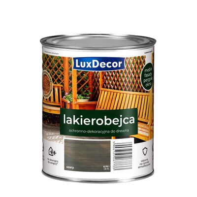 Lakierobejca szary 0,75 l Luxdecor