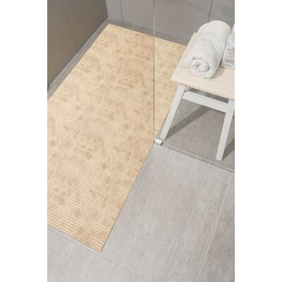 Mata łazienkowa Premium PCV 45 x 65 cm ciemny beżowy