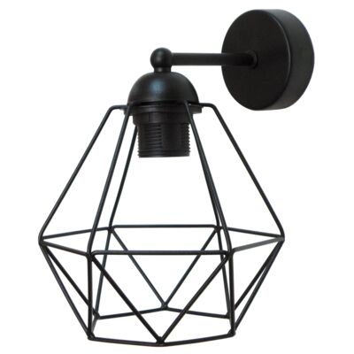 Kinkiet K1-TEKSAS beton 1x E27