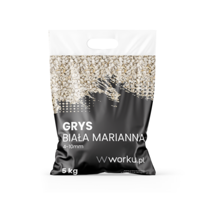 Grys Biała Marianna 4-10 mm 5 kg