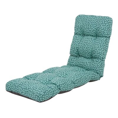 Poduszka na leżak Alabama K4 175 x 48 x 8/10 cm turkusowy