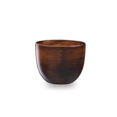 Donica ceramiczna Baryłka 5 R0723 24 cm brązowy