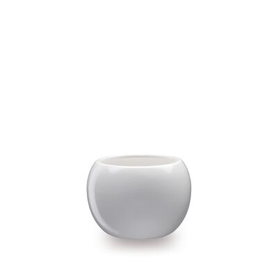 Donica ceramiczna Kula 4 J1500 16 cm biały