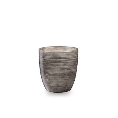 Donica ceramiczna Nova 1 R2223 13 cm szary