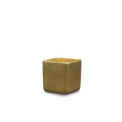 Osłonka ceramiczna Horti 1 J1900 10 cm złota