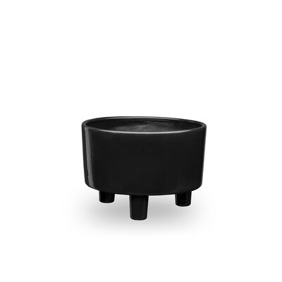 Osłonka ceramiczna Piso 3 J1401 18,5 cm czarna