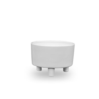 Osłonka ceramiczna Piso 3 J1500 18,5 cm biała
