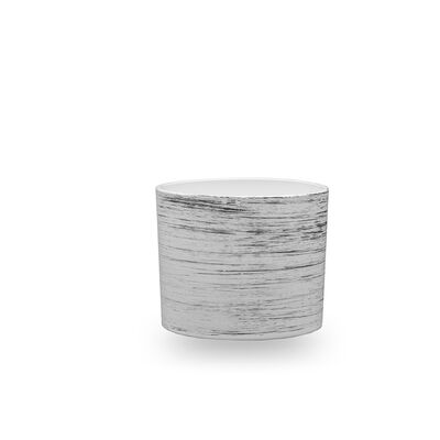 Osłonka ceramiczna Prado 2 J1536 13,5 cm biała z czarnym