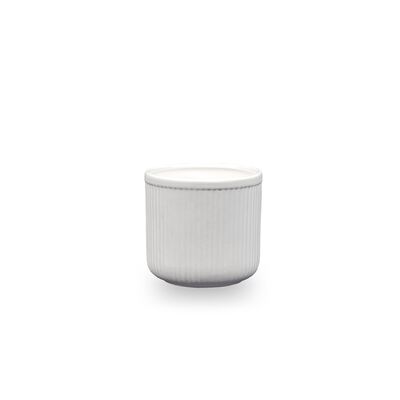 Osłonka ceramiczna Leon 3 J1500 16,5 cm biała