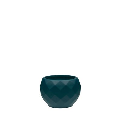 Osłonka ceramiczna Mona 2 M3804 15,5 cm ciemnozielony mat