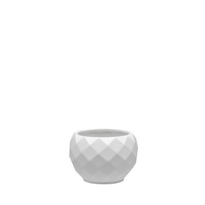 Osłonka ceramiczna Mona 2 M1510 15,5 cm biały mat