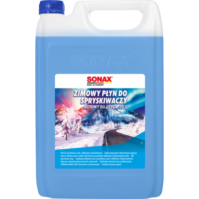 Zimowy płyn do spryskiwaczy -20 C° 4 l SONAX