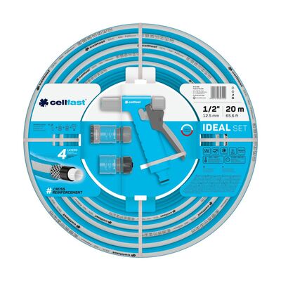 Zestaw IDEAL 10-280 z wężem ogrodowym IDEAL 1/2