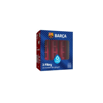 Filtr do butelki FC Barcelona 3 sztuki