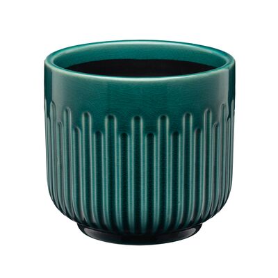 Osłonka ceramiczna OLIMPIA 12 cm 28575 turkus