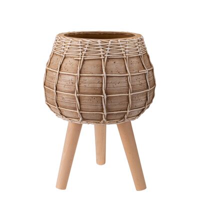 Donica BOHO 23 cm 28492 brąz I