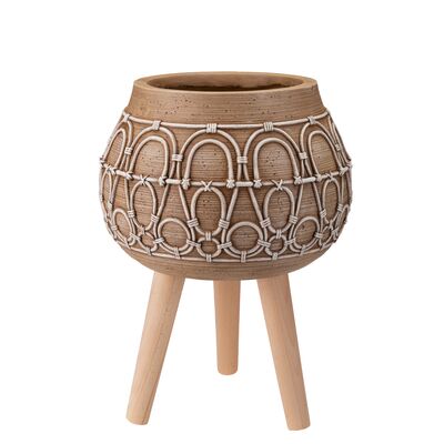 Donica BOHO 23 cm 28492 brąz II