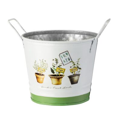 Osłonka metal HERBS 12 cm 27285