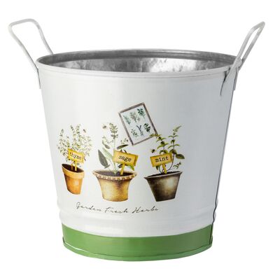 Osłonka metal HERBS 16 cm 27287