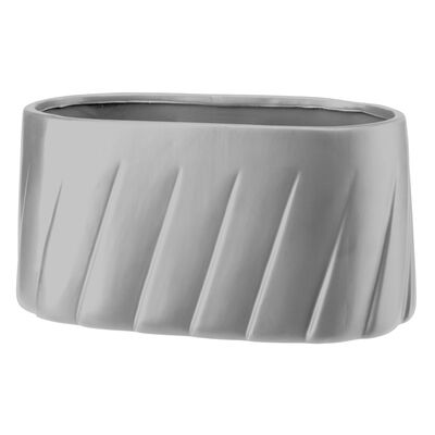 Osłonka ceramiczna 24 x 13 GABRIEL 26860 szary