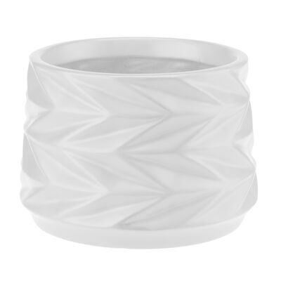 Osłonka ceramiczna SOPHIA 15 cm 26934 biały