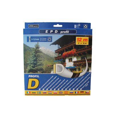 Uszczelka Profil D 12 m