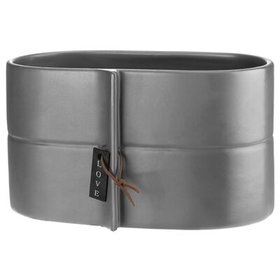 Osłonka ceramiczna ELIZA 22 x 12 cm 24916 szary