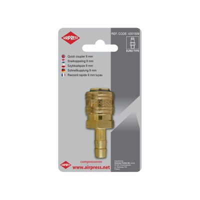 Szybkozłącze na wąż 9 mm 46801
