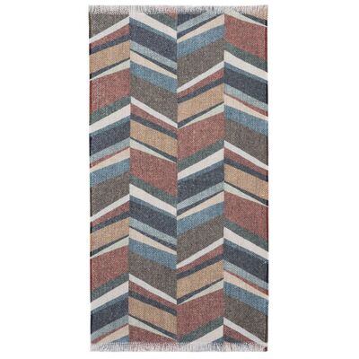 Dywan drukowany LOCO natura 80 x 140 cm wielokolorowy