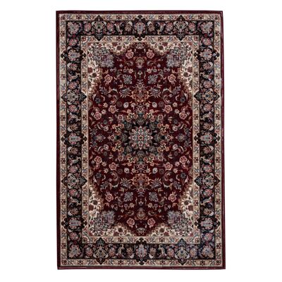Dywan drukowany FUSA fake mink 160 x 230 cm bordowy
