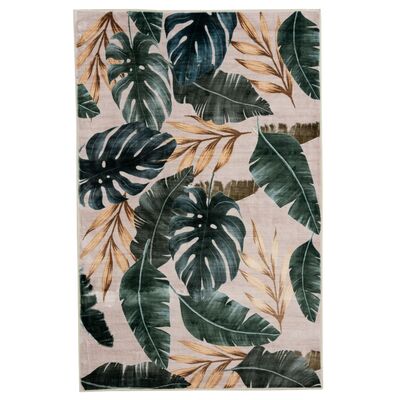Dywan drukowany MITA fake mink 160 x 230 cm zielony
