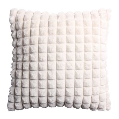 Poszewka CUBO 45 x 45 cm ecru