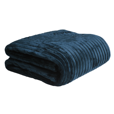 Koc PASU 150 x 200 cm niebieski