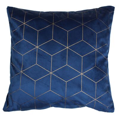 Poszewka SANSO 45 x 45 cm granatowy