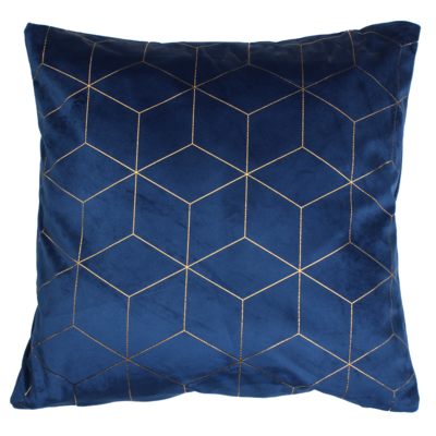 Poszewka SANSO 45 x 45 cm granatowy