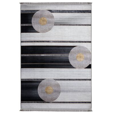 Dywan drukowany PRUT petra 50 x 80 cm czarny
