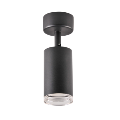 Lampa ścienno-sufitowa ruchoma Turyn czarna GU10 IP44 Goldlux