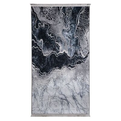Dywan drukowany IBAR petra 120 x 160 cm srebrny