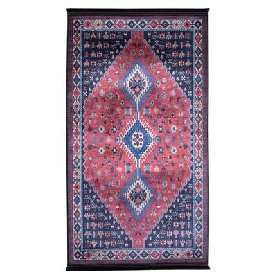 Dywan drukowany CORU petra 80 x 140 cm bordowy
