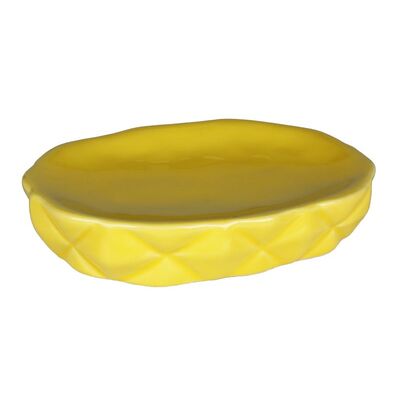 Mydelniczka PINEAPPLE 11,5 x 9,5 x 2,5 cm żółty