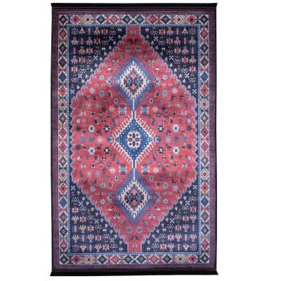 Dywan drukowany CORU petra 160 x 230 cm bordowy