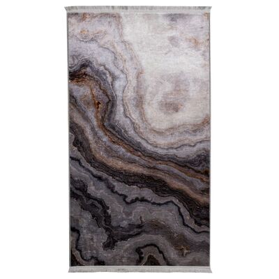 Dywan drukowany AGAT petra 80 x 140 cm szary