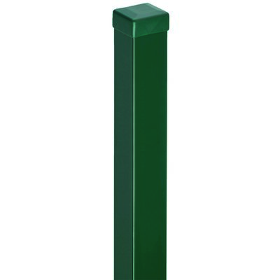 Słup gładki 7 x 7 x 200 cm zielony