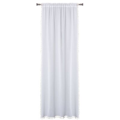Firanka z tunelem ANESA 140 x 260 cm, kolor ecru