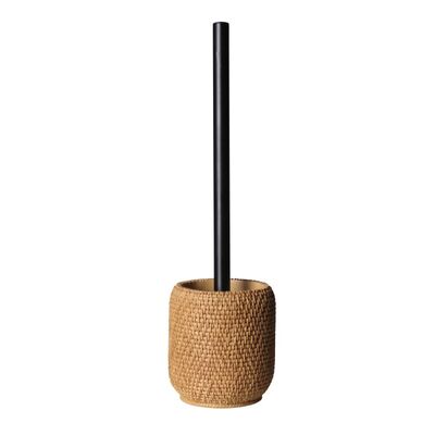 Szczotka do WC BRAID 9,5 x 9,5 x 25 cm brązowy