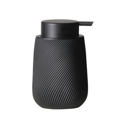 Dozownik RIBS 8 x 8 x 13 cm czarny