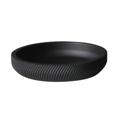 Mydelniczka RIBS 10 x 10 x 2 cm czarny